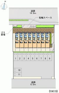 14118 Monthly parking lot