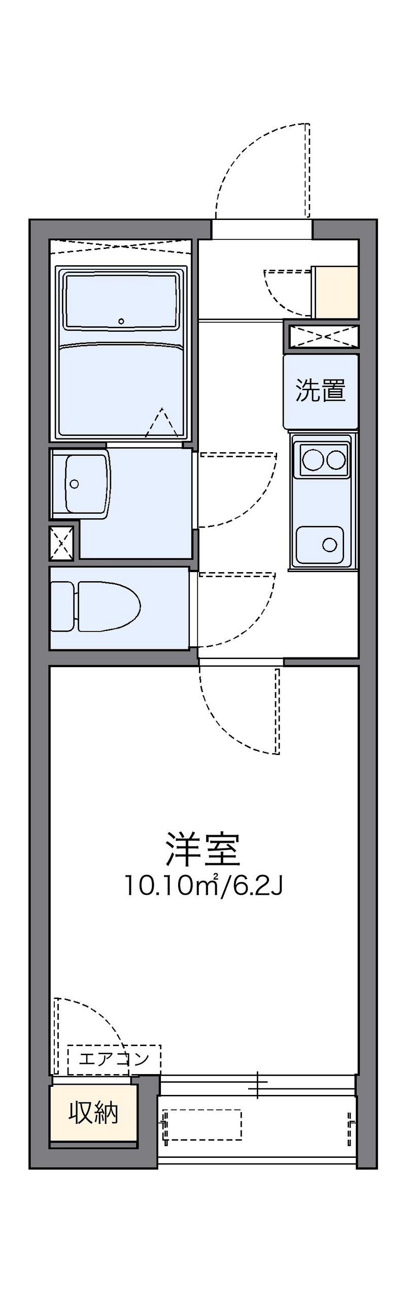 レオネクストＵ　エスペランサ 間取図