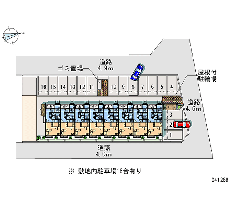 41288 bãi đậu xe hàng tháng