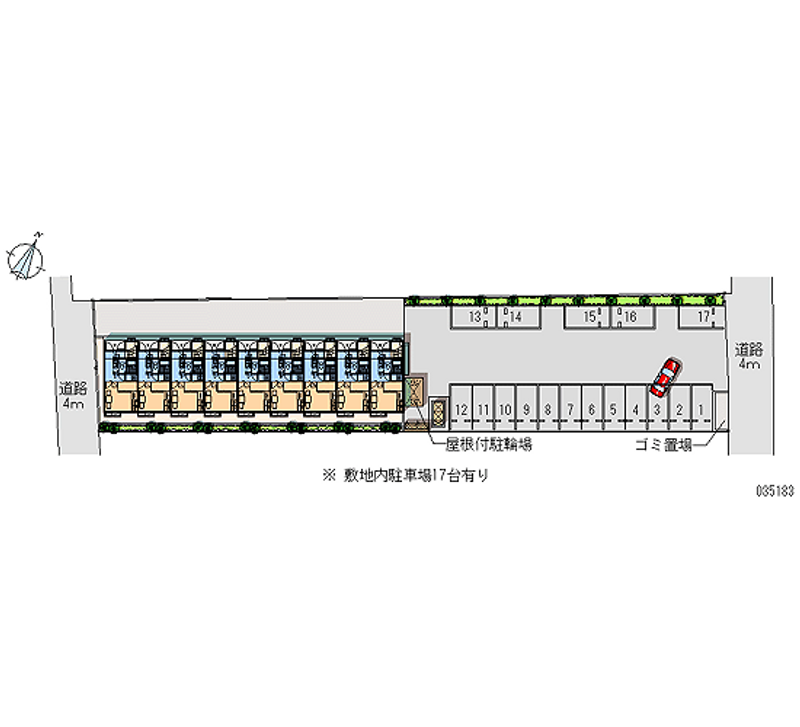 35183 bãi đậu xe hàng tháng