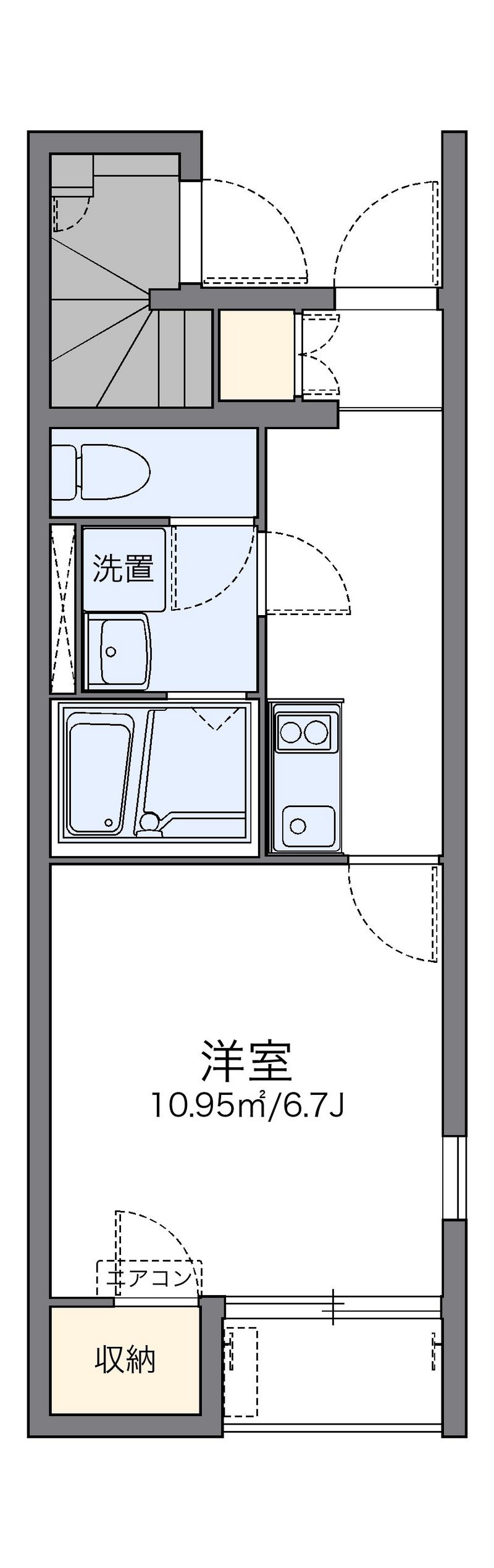 レオネクストアミーゴⅡ 間取図