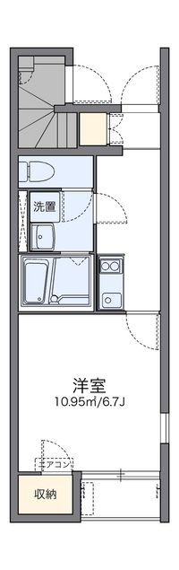 レオネクストアミーゴⅡ 間取り図