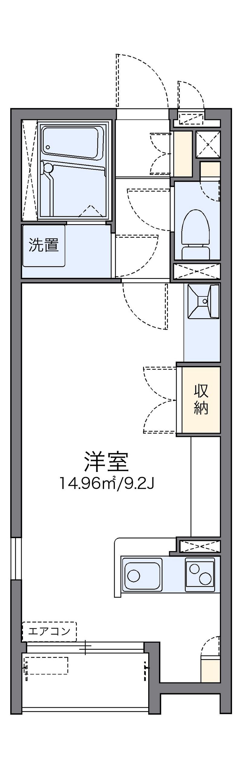 レオネクストウィステリアＲ 間取図