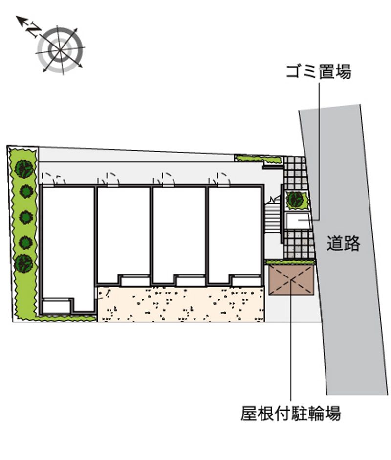 レオネクストプラナス白山 配置図