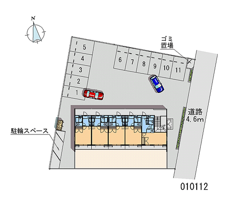 10112 Monthly parking lot