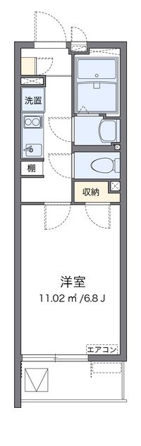 クレイノヴィクトワールＳＤＫ 間取り図