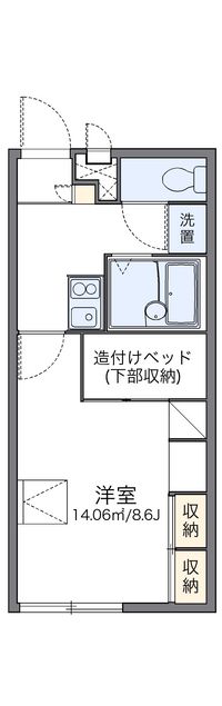 レオパレスＨｉｇａｓｉｙａｍａ 間取り図