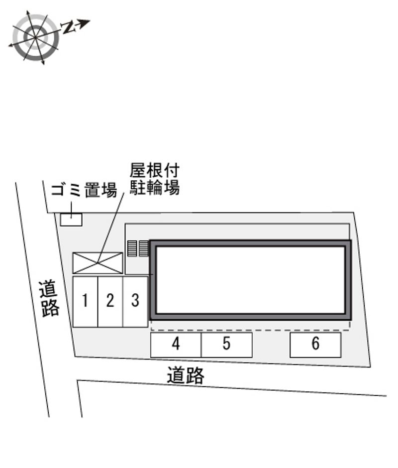 レオパレスエソーレ 配置図