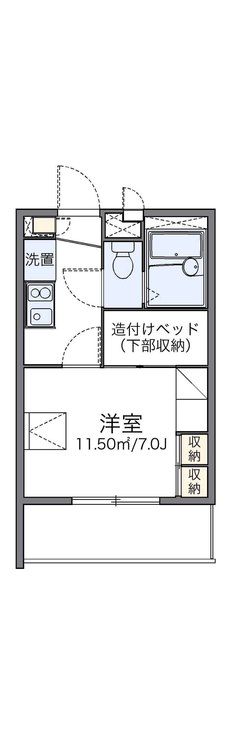 レオパレスＷＩＮ 間取り