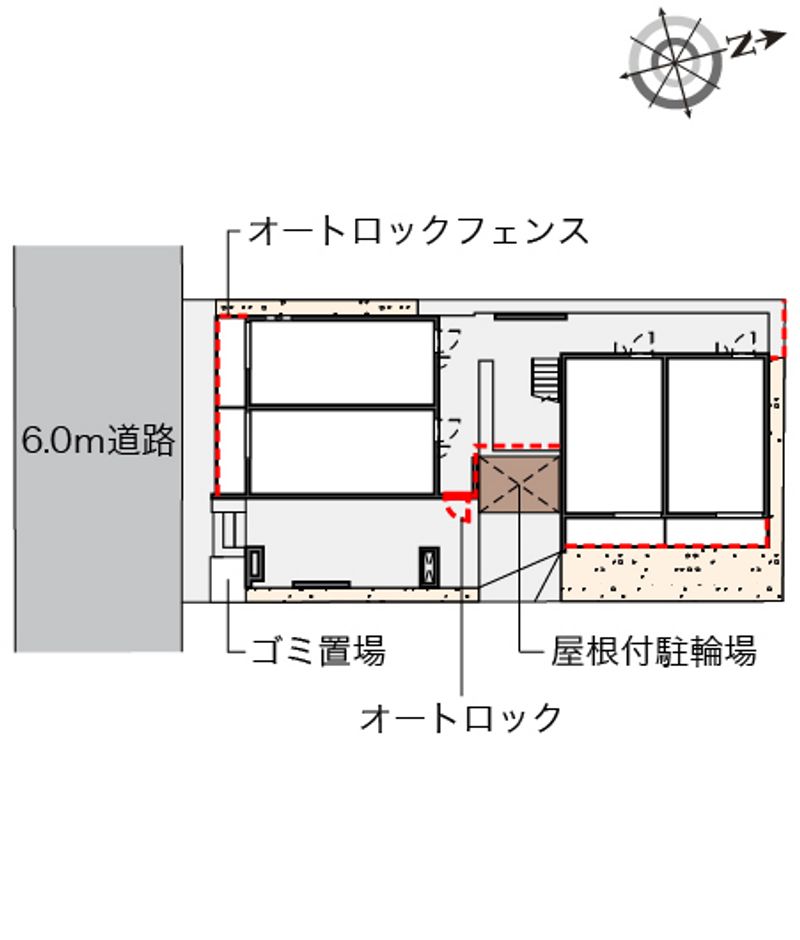 クレイノウィステリアⅣ 配置図