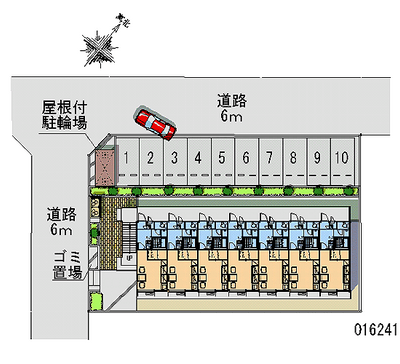 16241 Monthly parking lot