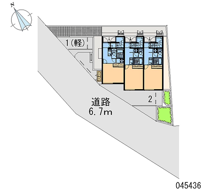 レオネクストＡｒｋ 区画図