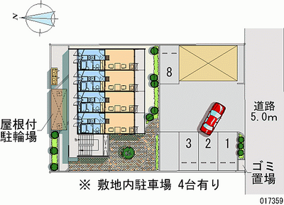 17359 Monthly parking lot