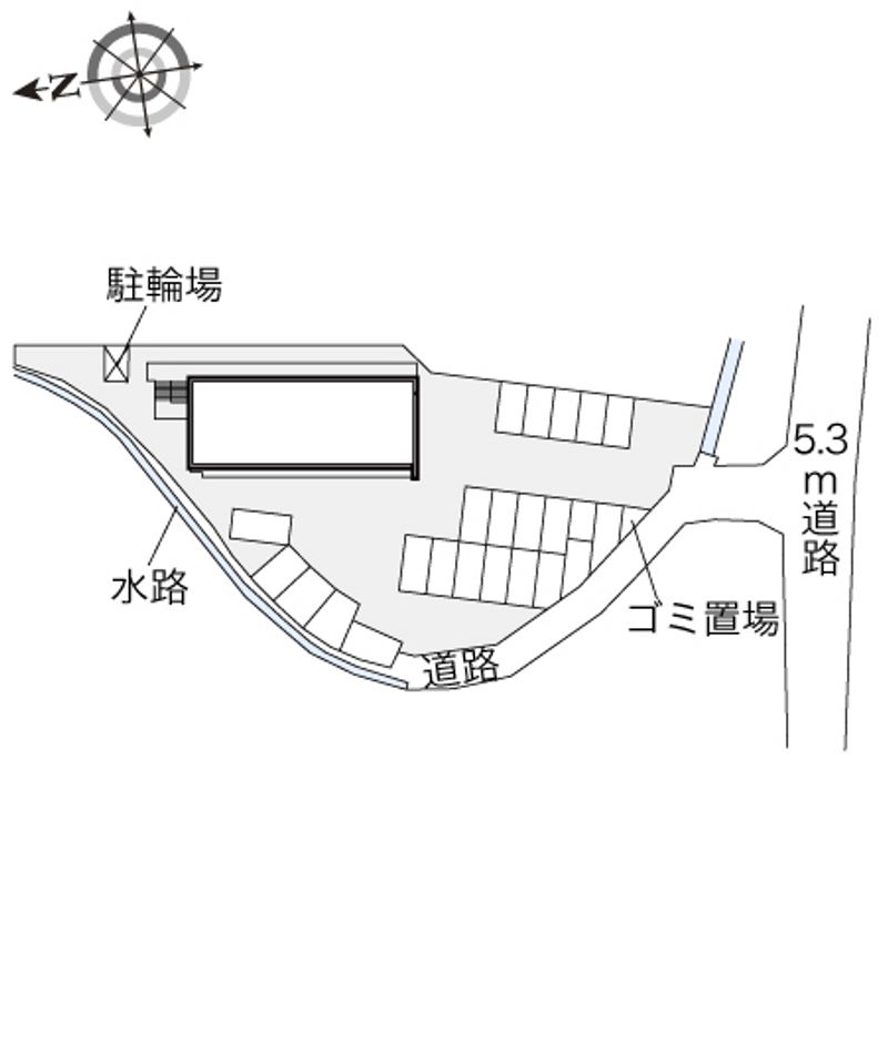 レオパレスＷＡＫＡＢＡ 配置図