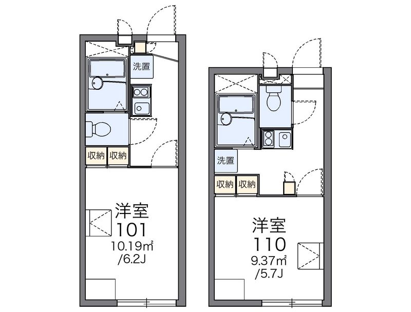 レオパレスエル　ヴェローナ 間取図