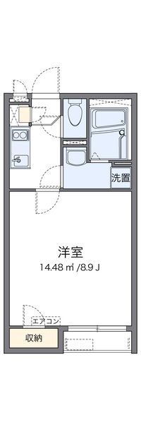 クレイノカミ 間取り図