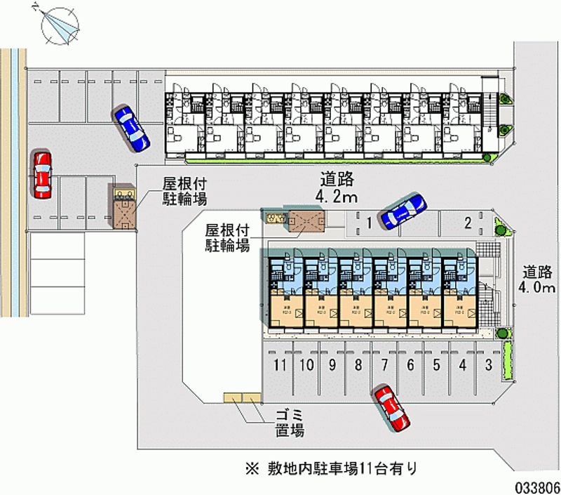 レオパレス横田レジデンスⅡ 月極駐車場