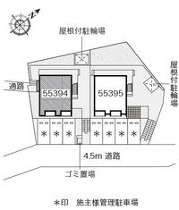 レオネクストグレイス紫蘭Ⅰ 配置図