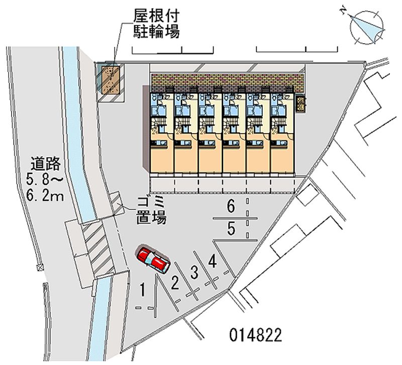 レオパレスみその 月極駐車場