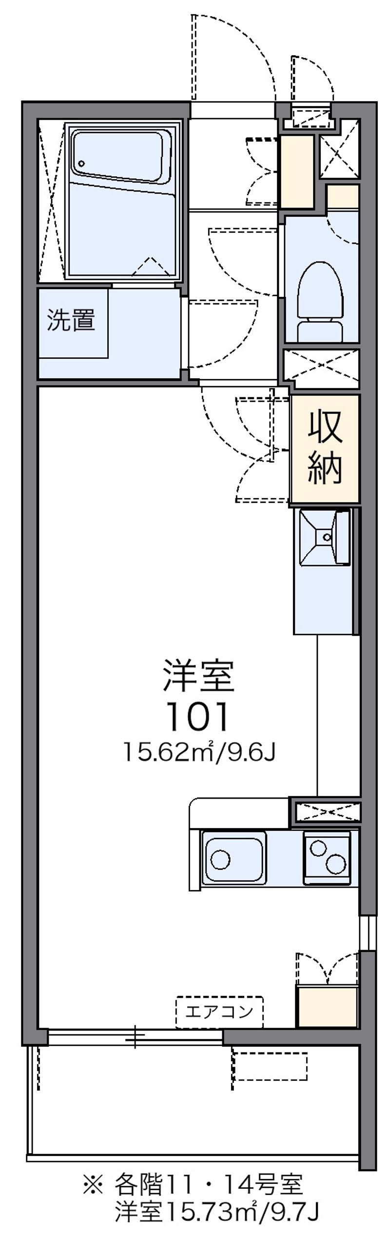 レオネクストフィオーレ 間取図