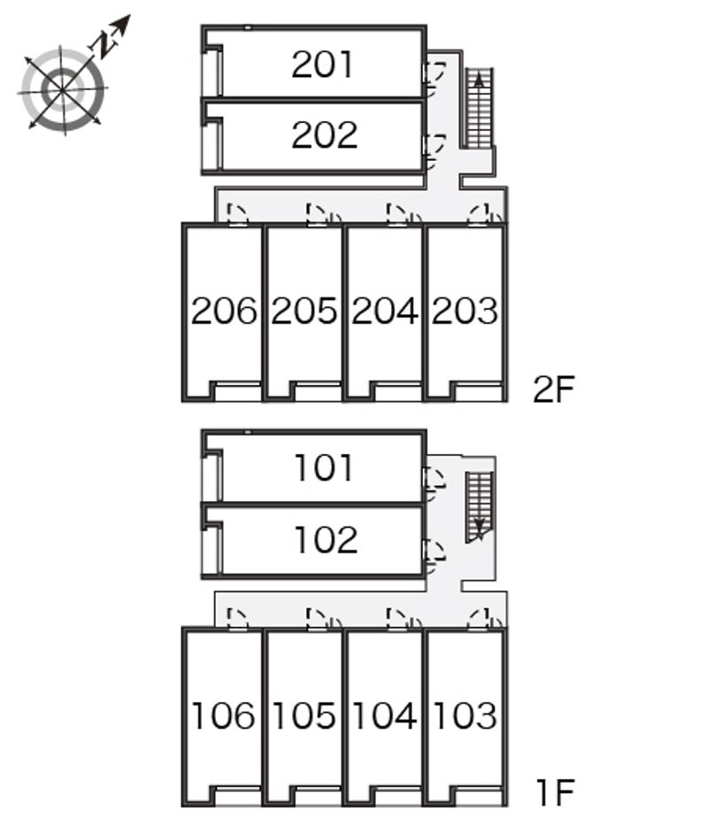 レオネクストトレゾールＫＳ 間取り配置図