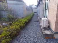 レオパレスロワゾ　ブルー 庭