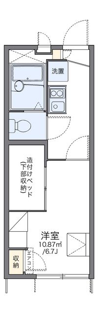 レオパレス石塚 間取り図