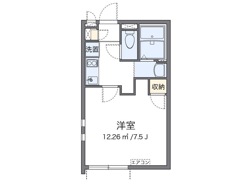 クレイノ沙羅 間取り