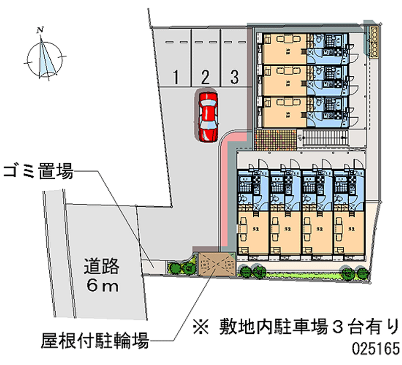 25165 Monthly parking lot