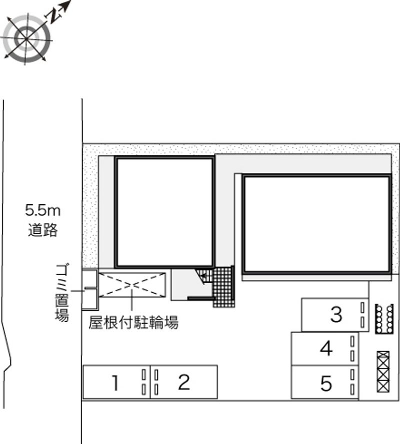 レオパレス平尾 駐車場