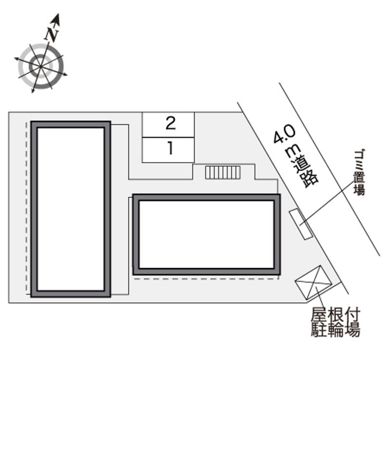 レオパレスレクエルド 配置図