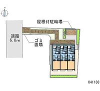 レオネクスト等々力 区画図