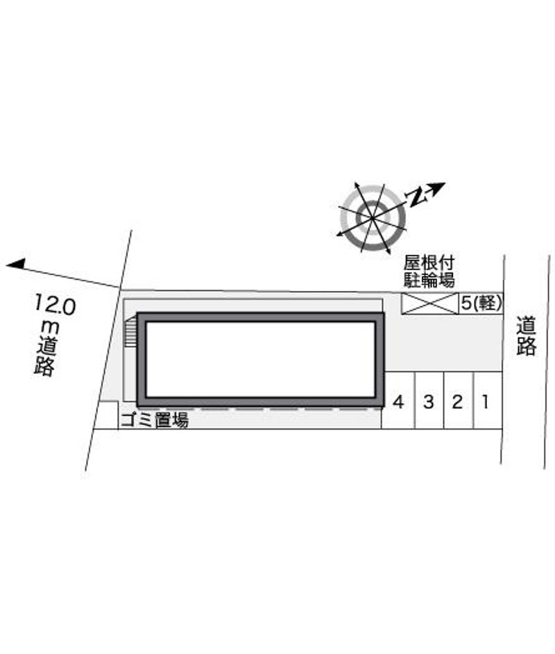 レオパレスサヴァー 配置図