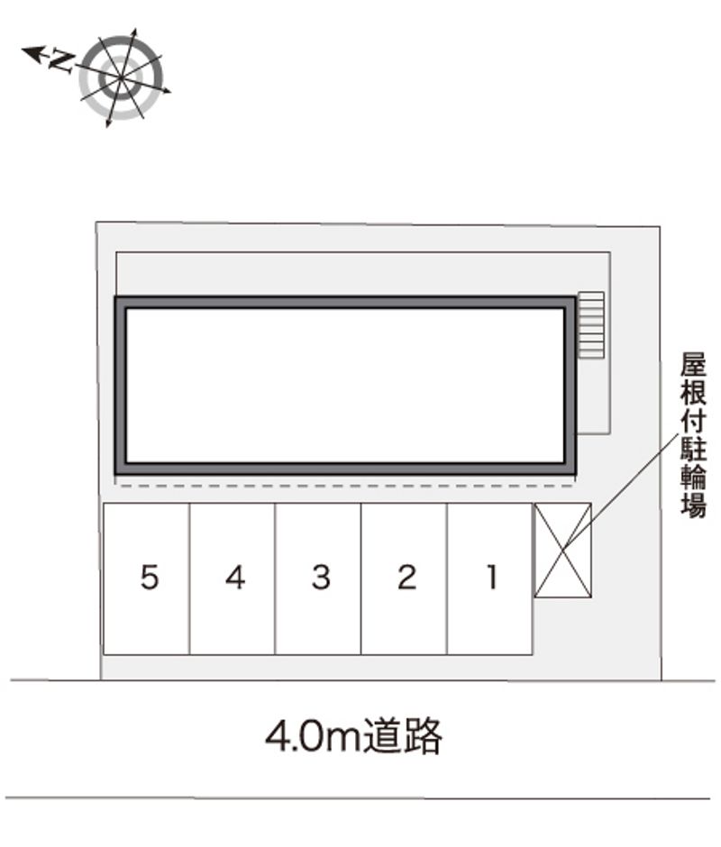 レオパレスのぞみ 配置図