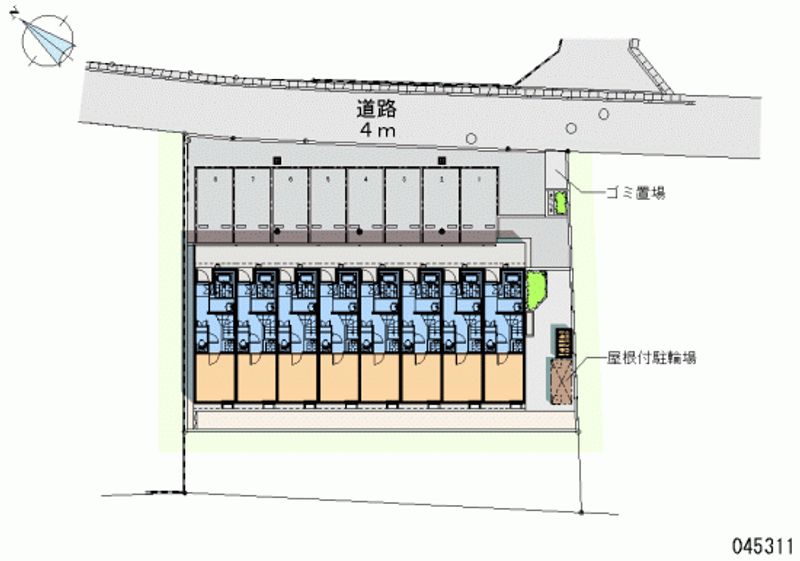 レオネクストマルベリーランチＥ 月極駐車場