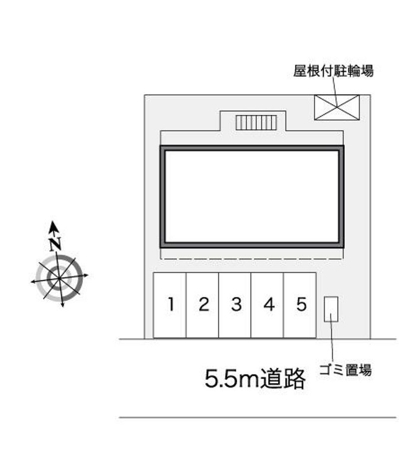 レオパレスフエータ 配置図
