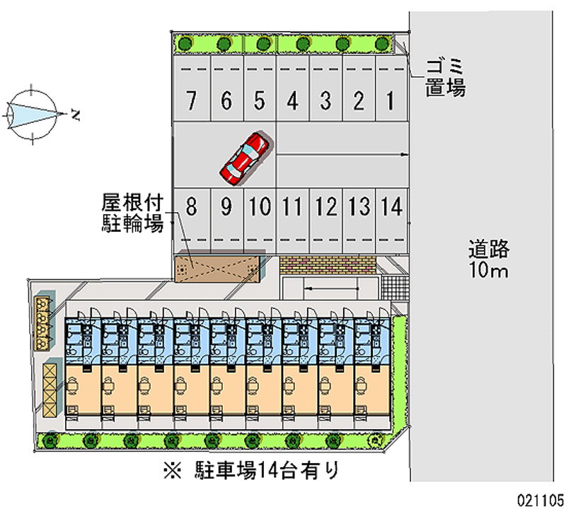 21105月租停車場