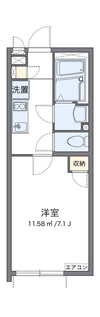 クレイノエブリシンⅡ 間取図