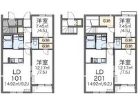 レオネクスト小緑 間取図