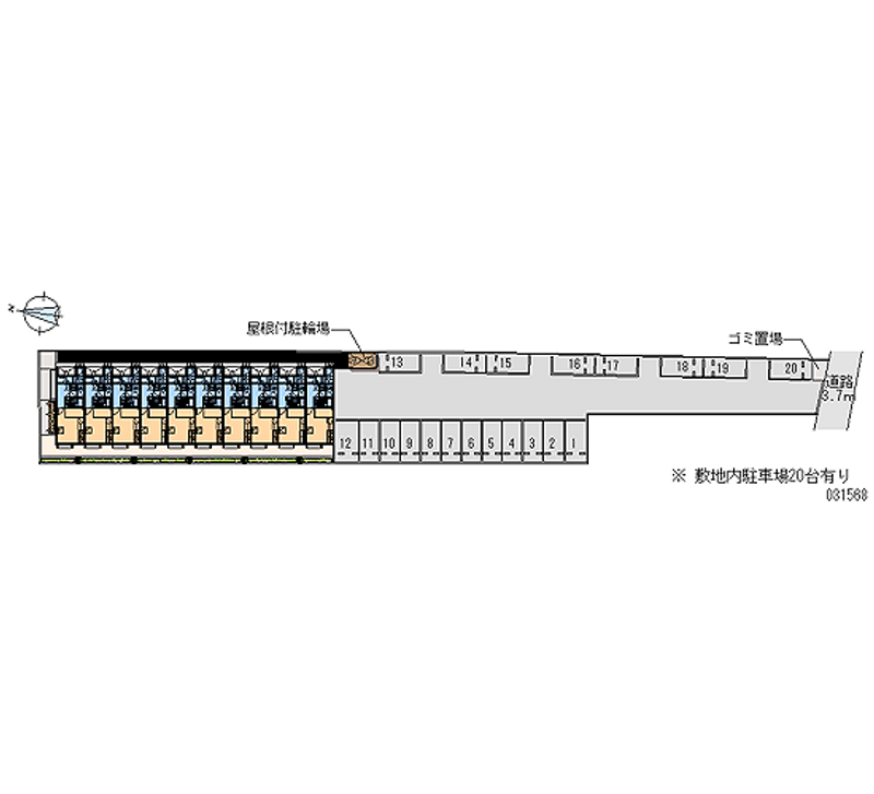 31568 월정액 주차장