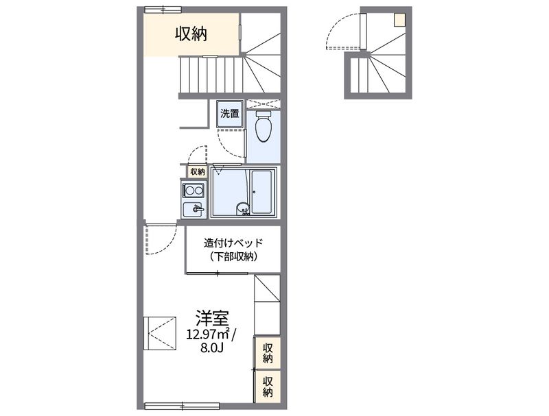 レオパレス長橋台Ⅱ 間取図