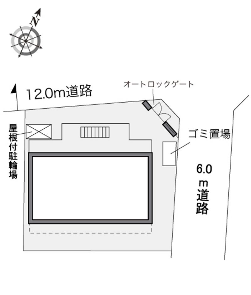 レオパレス貞夫 配置図