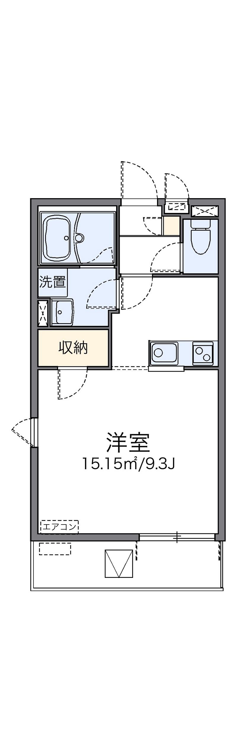 レオネクストオルフェーヴル 間取図