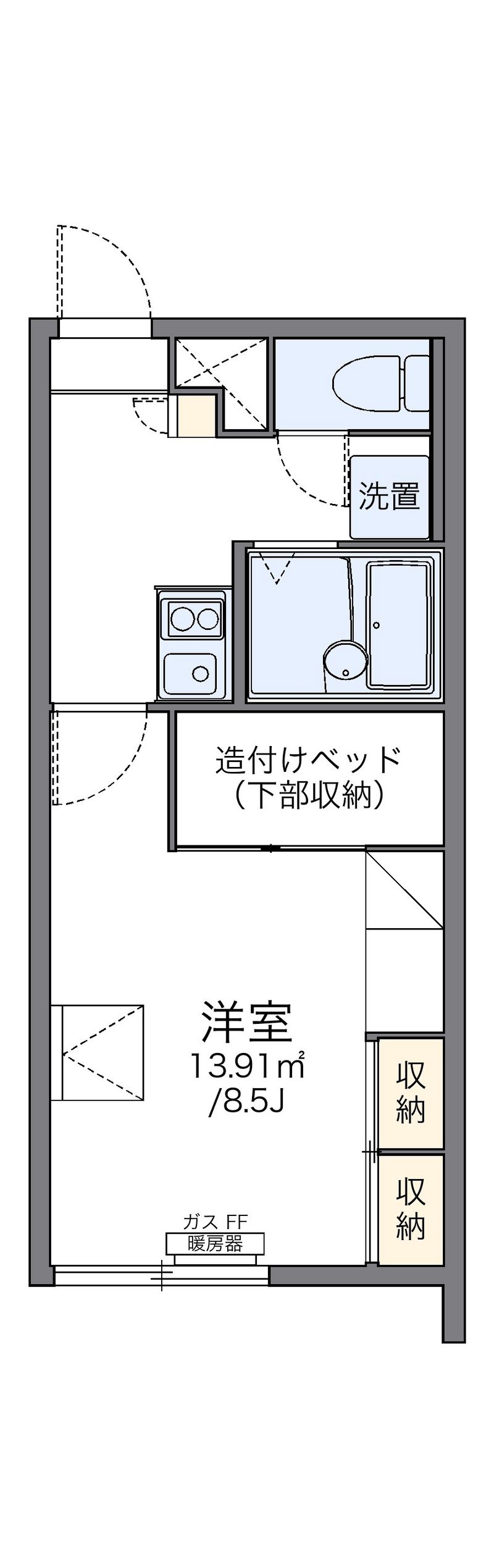 leopalace Soleil Kitano 户型图