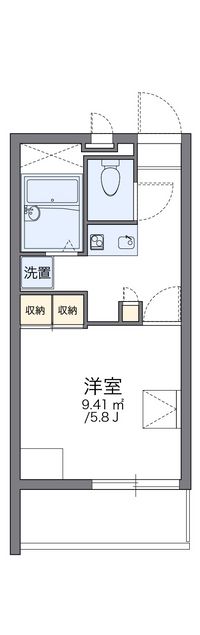 レオパレスＭＡＲＵＴＡＫＡ 間取り図