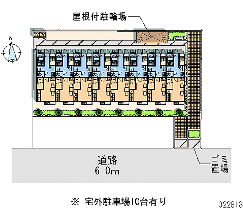 22813 bãi đậu xe hàng tháng