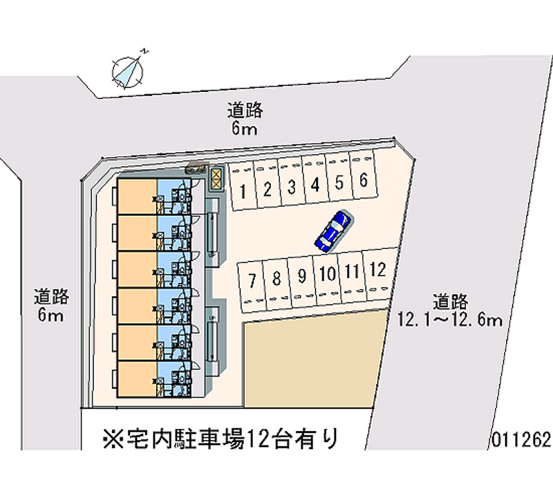 レオパレスホワイトバーチＳＹ 月極駐車場