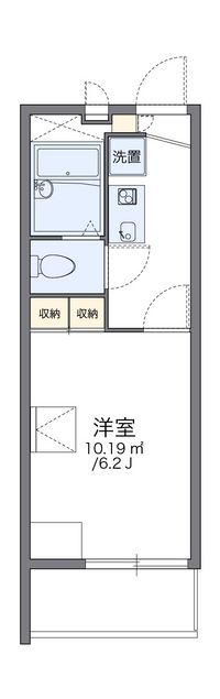 レオパレスＡＳＨＩＨＡＲＡ 間取り図