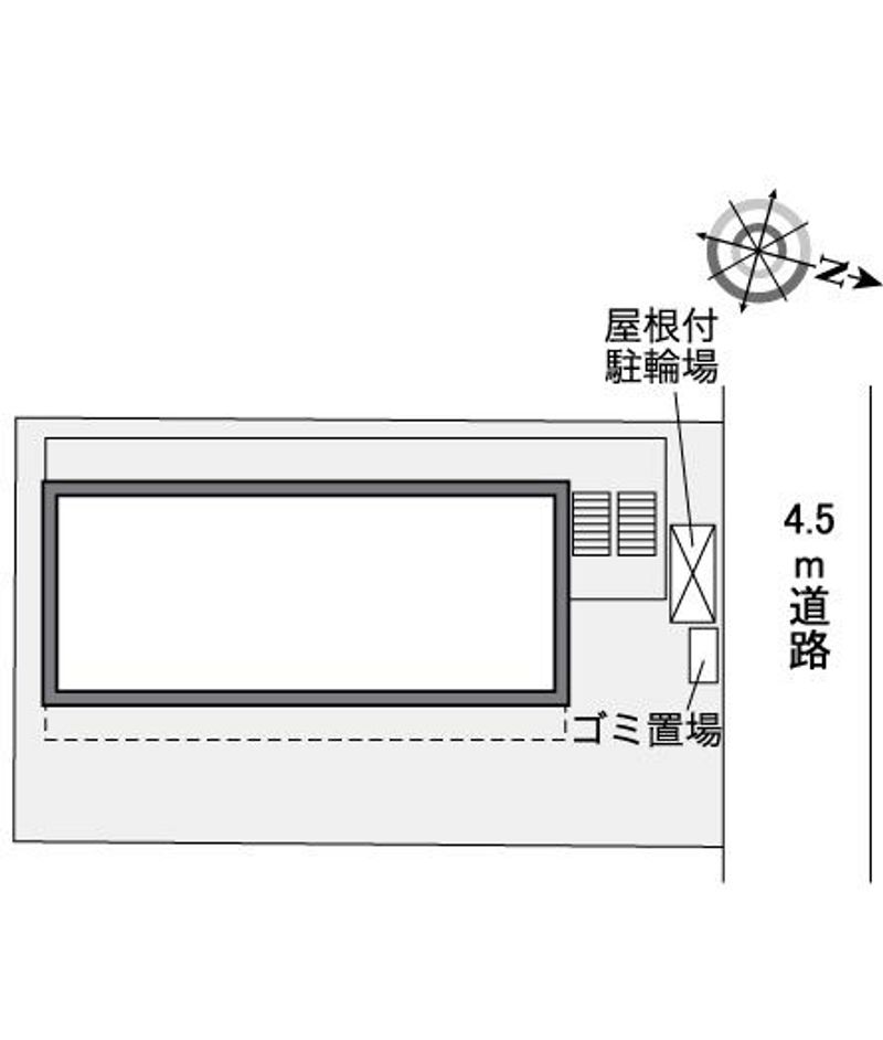 レオパレスユズ 配置図