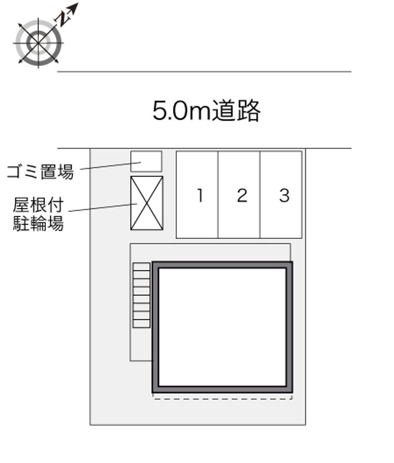 レオパレス一刻館 配置図